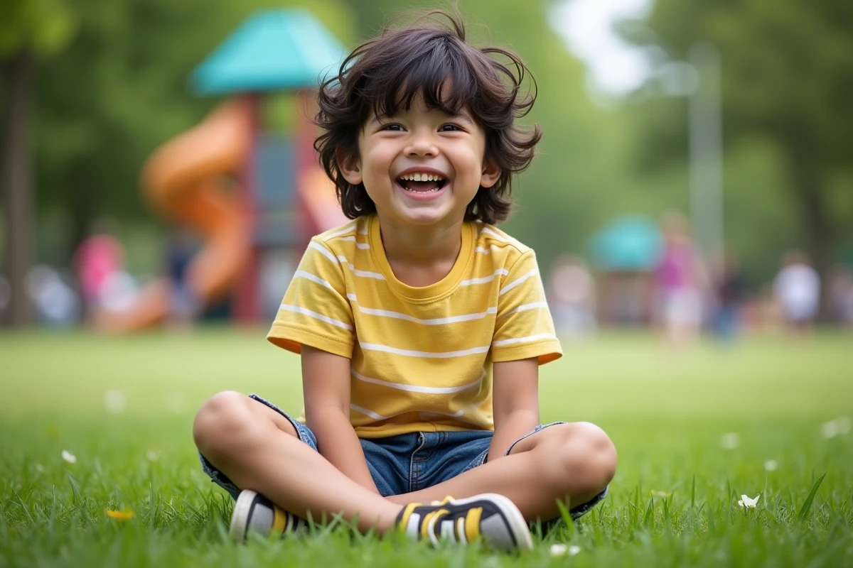 Enfant le plus heureux du monde : le portrait