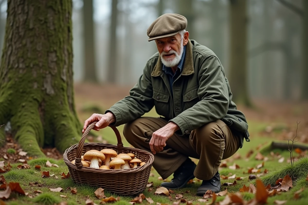 Champignons couramment trouvés à cette période de l&rsquo;année